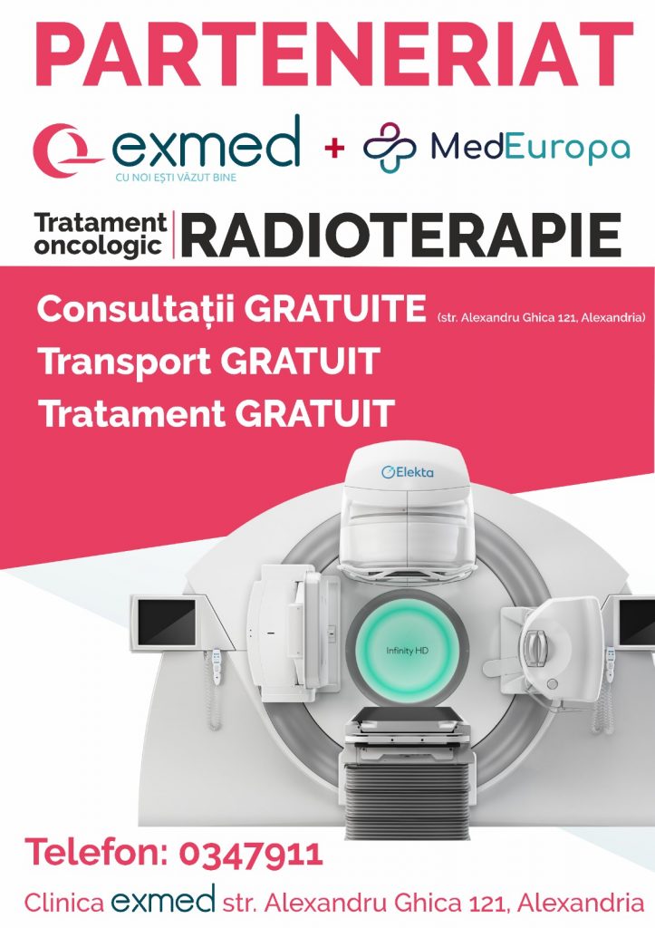 consultatii gratuite radioterapie Alexandria